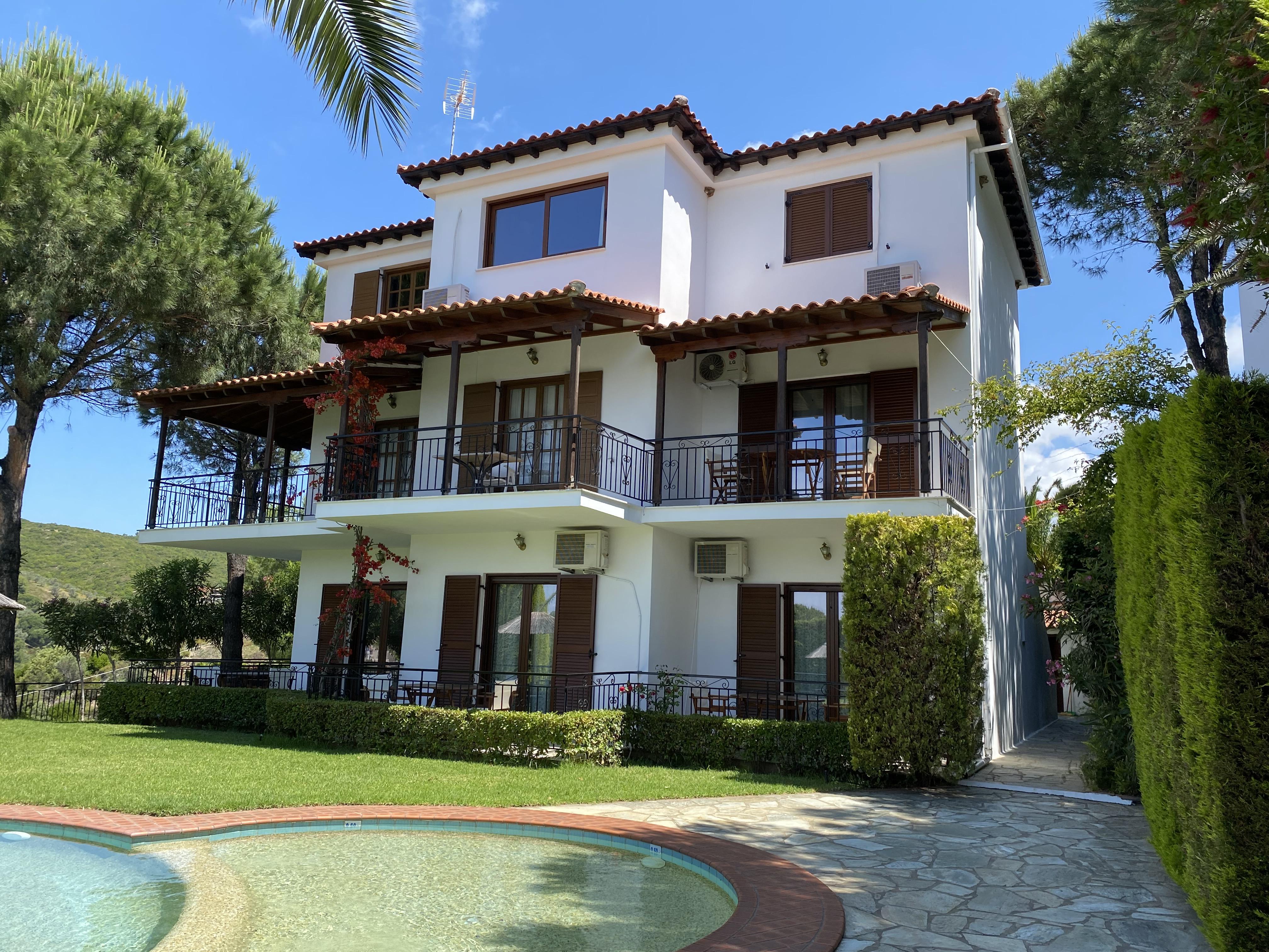 Villa Xanthippi Agia Paraskevi  Bagian luar foto