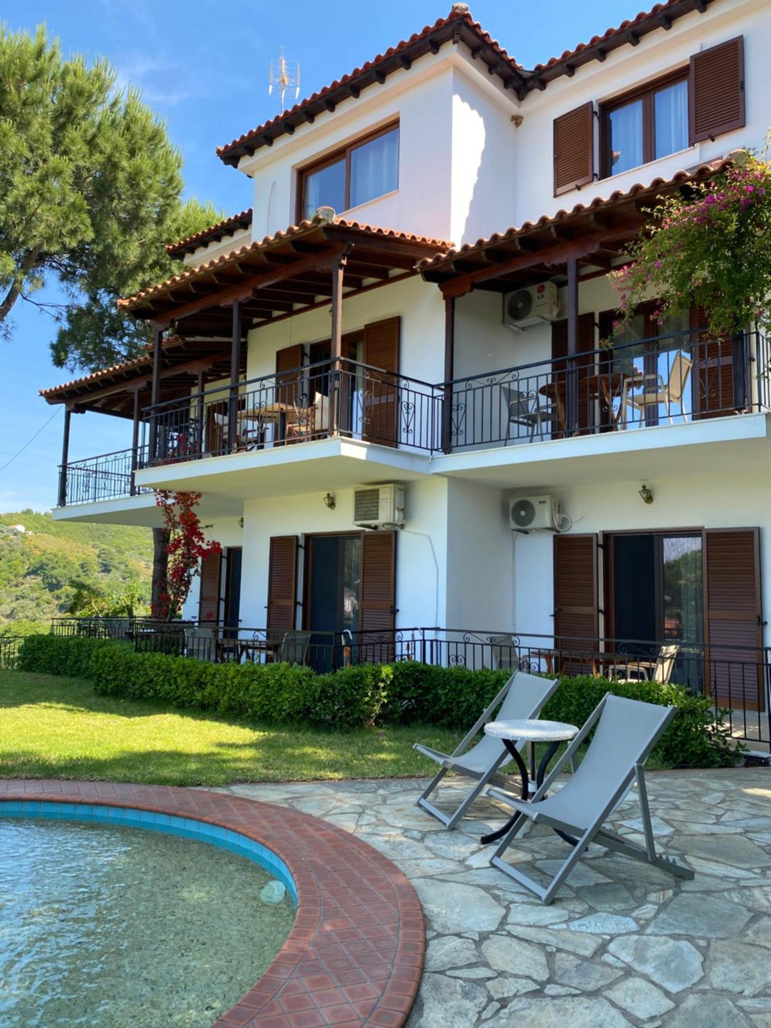 Villa Xanthippi Agia Paraskevi  Bagian luar foto